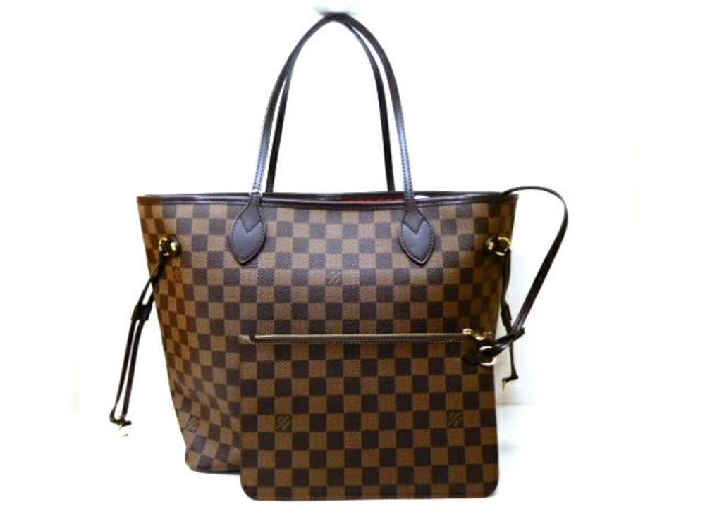 LOUIS VUITTON Neverfull Tote Bag Damier